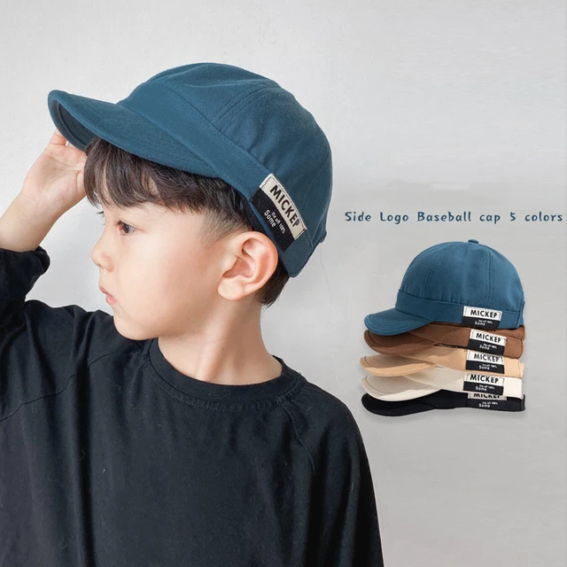 Kids Boy Baseball Cap Ins Simplicity Solid Color Peak Cap For Baby Boys  Spring Summer Thin Sun Protection Hat For 2-6 Year Child - Kids Hats & Caps  - AliExpress