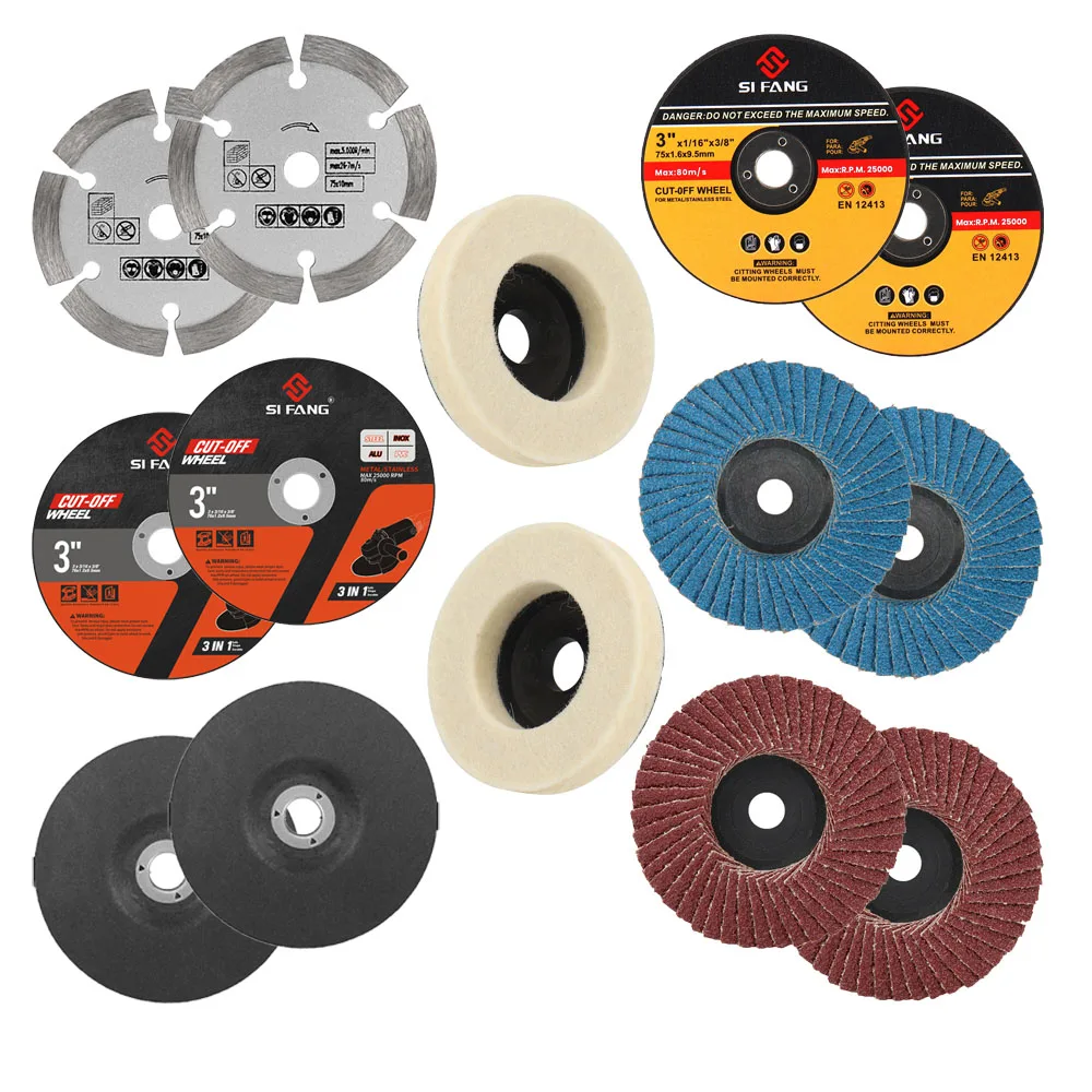 Premium 76mm Wood Cutting Disc for Circular Saw - Ideal for Precise Woodworking and Metal Cutting