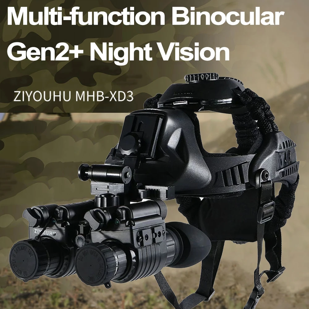 Night Vision Gen 2rd+ HeadMounted Night Vision Binoculars for Army