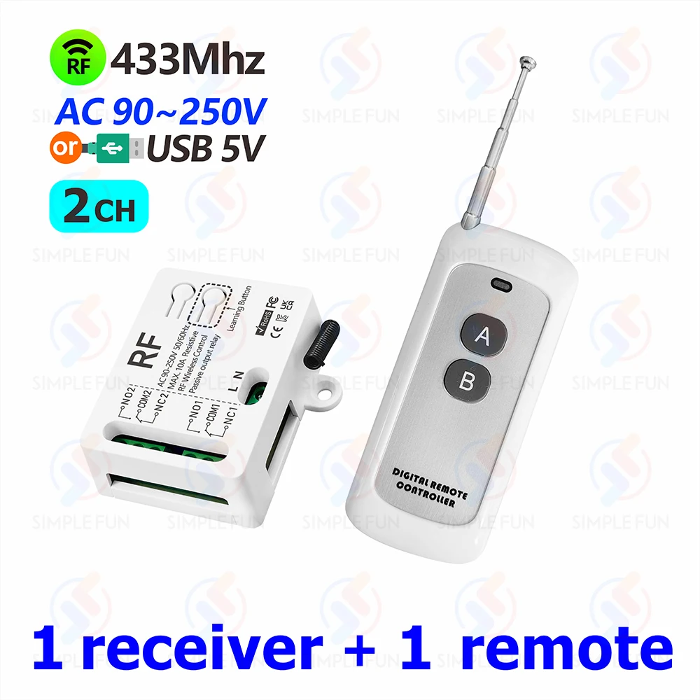 1Receiver 1Remote