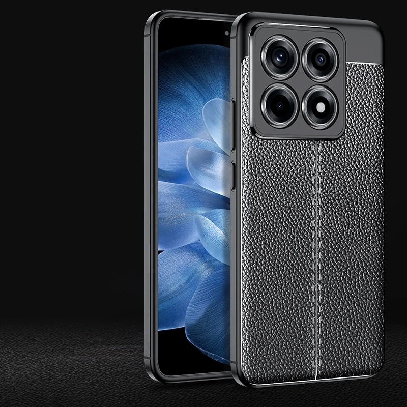 Luxury Shockproof High-Quality Soft Leather TPU Bumper Case