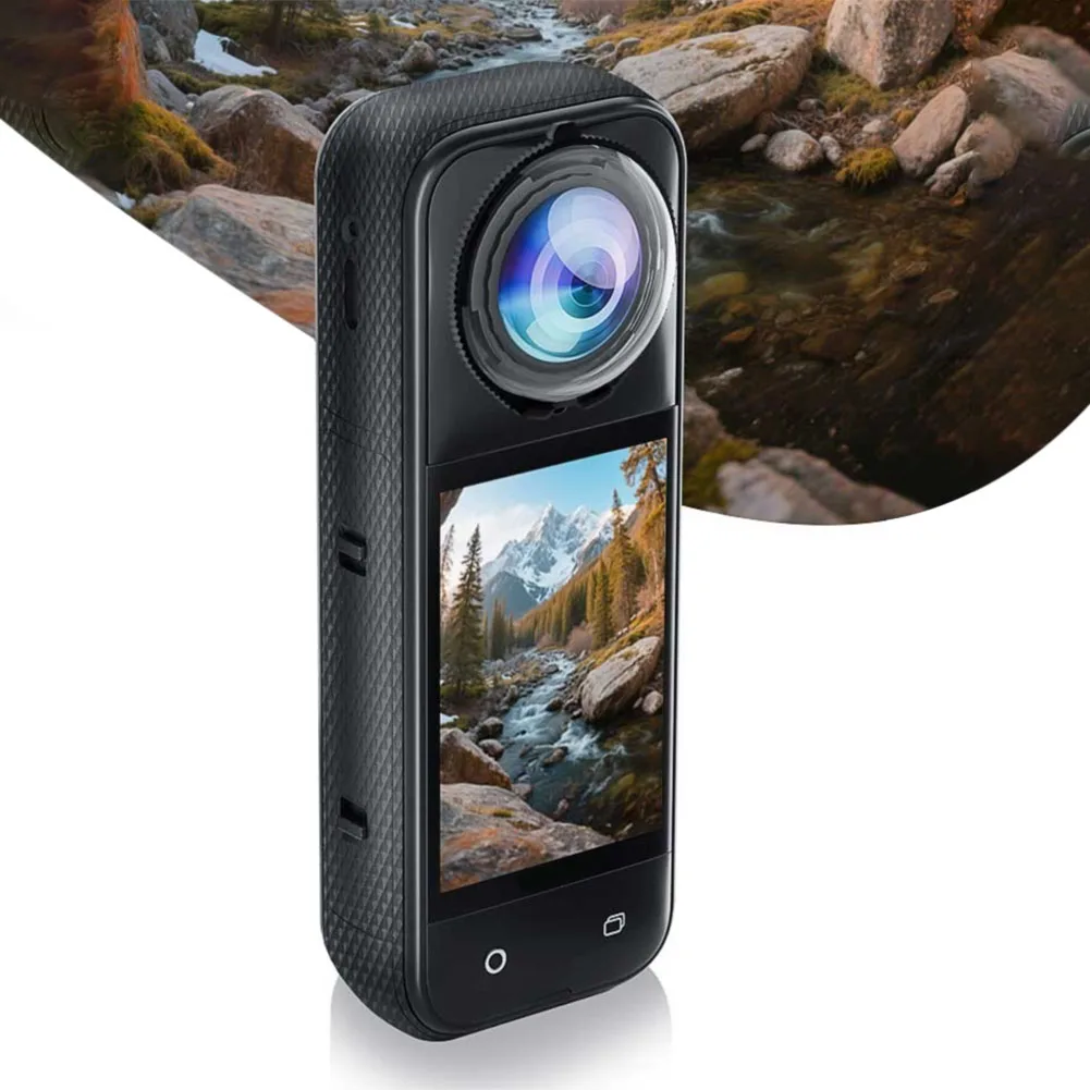 Lens Protective Cover Anti-Scratch Lens Protector Protective Lens Cap Cover for Insta360 X5