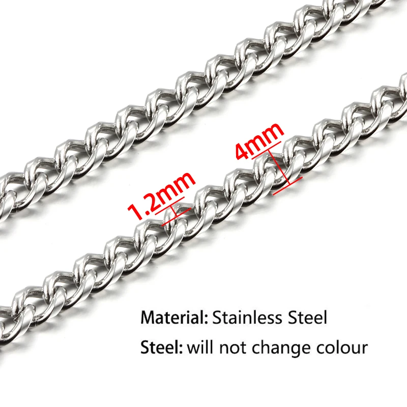 Stainless Steel Necklace Bracelet Supplies  Chain Making Bracelets  Stainless Steel - Jewelry Findings & Components - Aliexpress