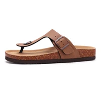Kidmi Cloud Womens Sandals Cork Footbed Slides Nonslip Beach Essential Summer Sandals Vacation Pool Sandals Memory Foam Slides - Image 3