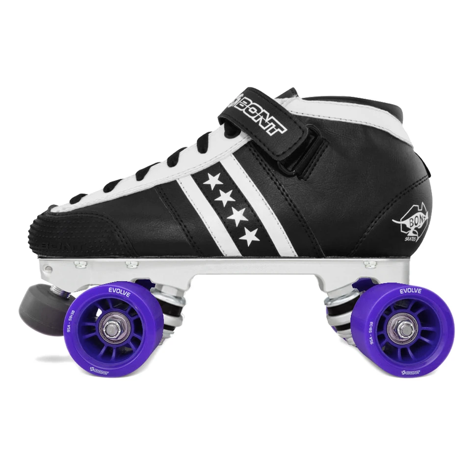 Bontローカットqaudstarローラースケートストリートparkderbyスピード 