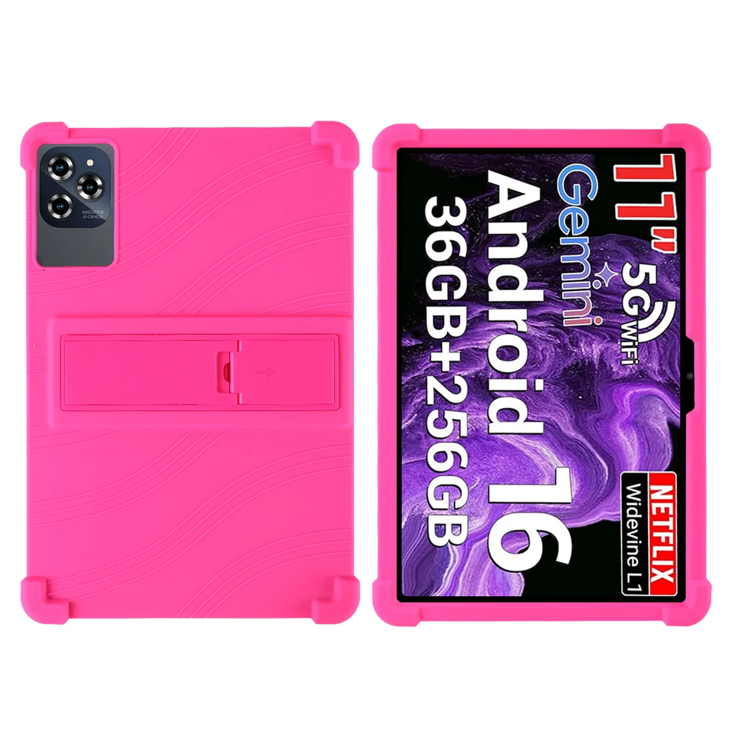For ROSYVIBE M148 11 inch Tablet Case Soft Silicone Tablet Cover ...