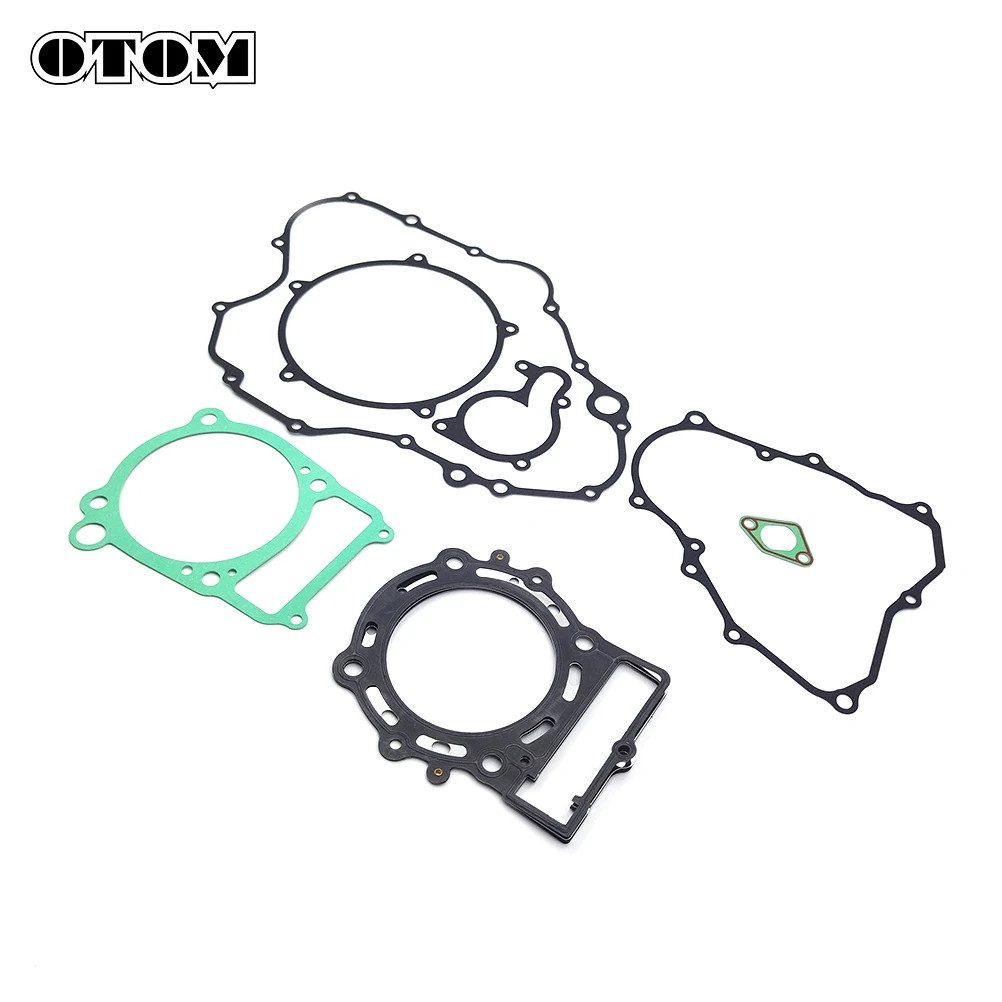 OTOM Motorcycle Engine Accessories Complete Gasket Kit Top Bottom End Full Machine Pad Seal Set For ZONGSHEN NC450 ZS194MQ KAYO