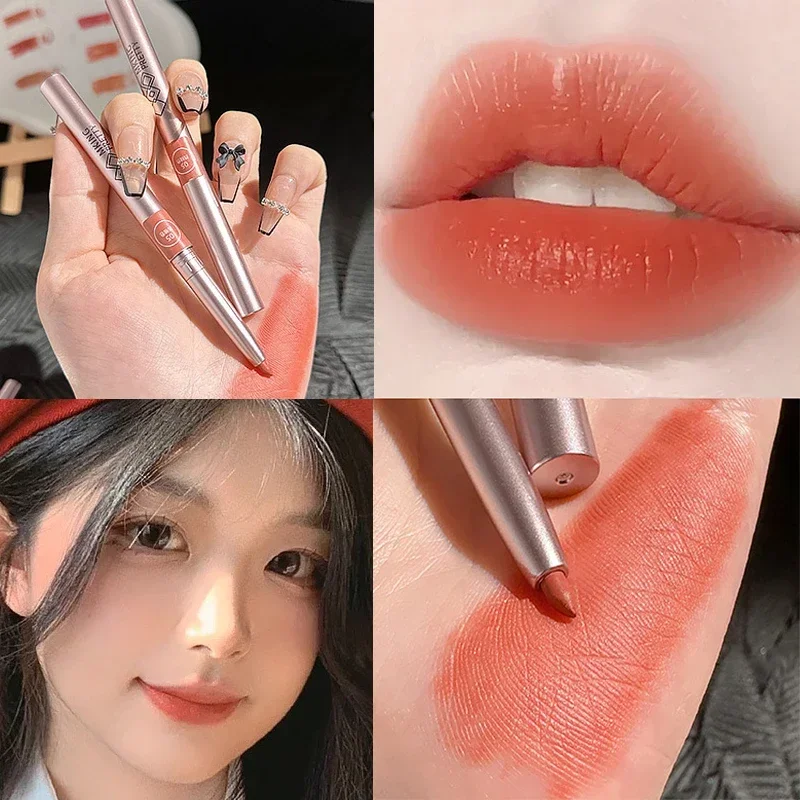 Waterproof Matte Lip Liner Plumping High Pigmented Lipstick Nude Pink Lipliner Makeup Velvet Outline The Lips Contour Cosmetics