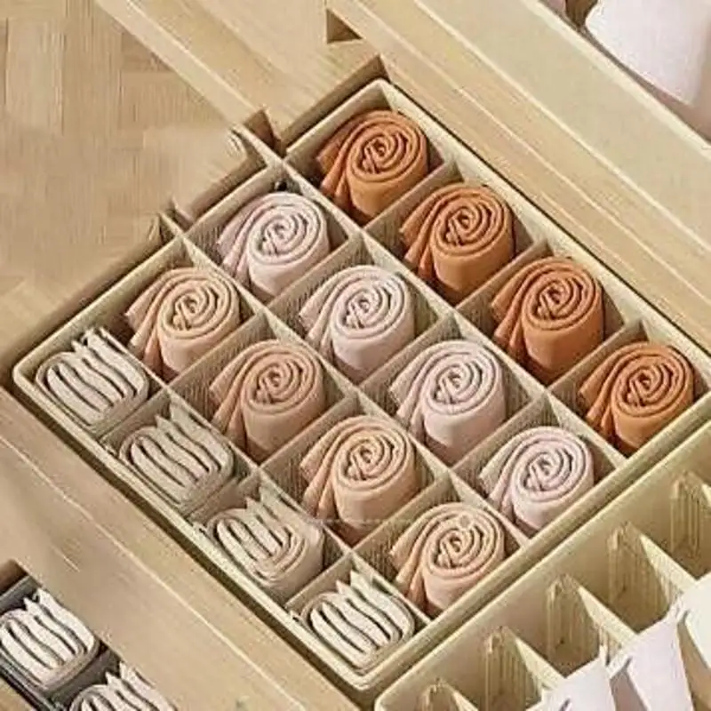 접이식 서랍 수납 상자, 언더팬츠 양말 정리함 의류 수납 상자, 가정용 정리함 원단 서랍