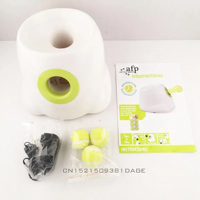 

6 x Dog Tennis Balls Replacement Exercise Trainer Launcher Thrower Chucker Cat Bounce Sport Toy AFP Hyper Fetch Mini Pet