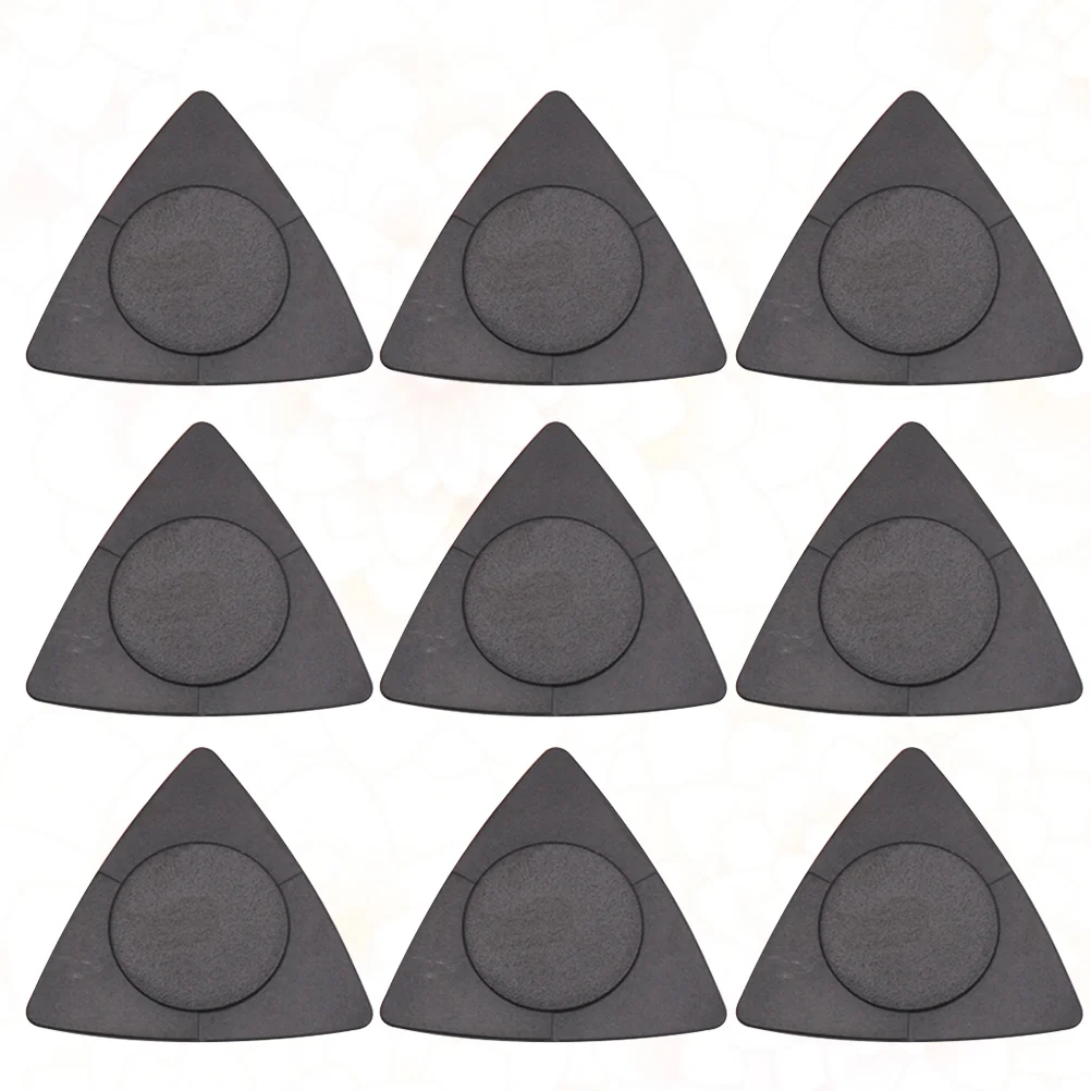 

Folk Guitar Picks Triangle Black Acoustic Music Guitar Picks Frosted Non-Slip Style ABS Material Picks Guitar Accessories