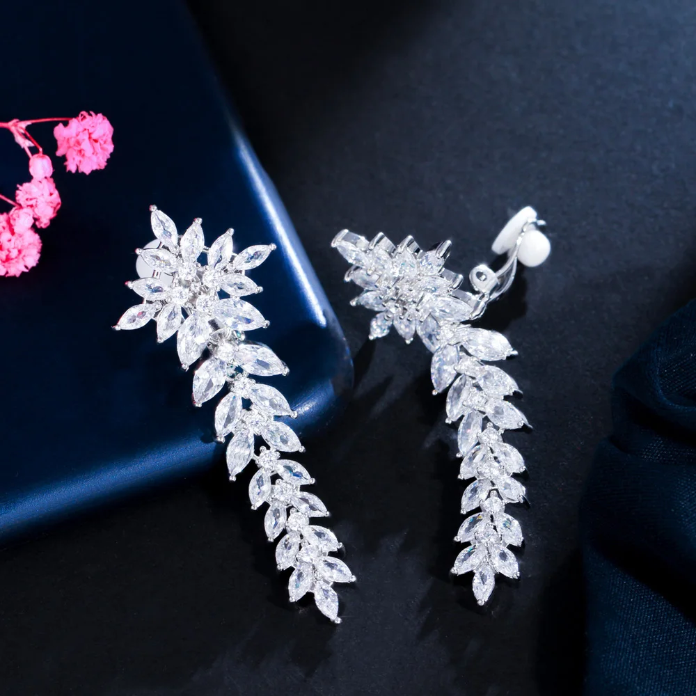 Emerald Clip on Earrings | Rebekajewelry