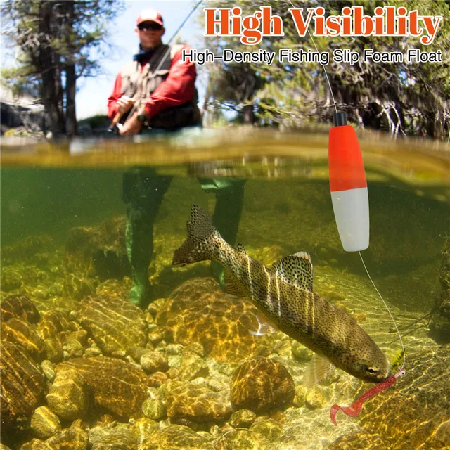 Peg Floats For Catfish YOTO Crappie,Foam Slip Fishing Corks