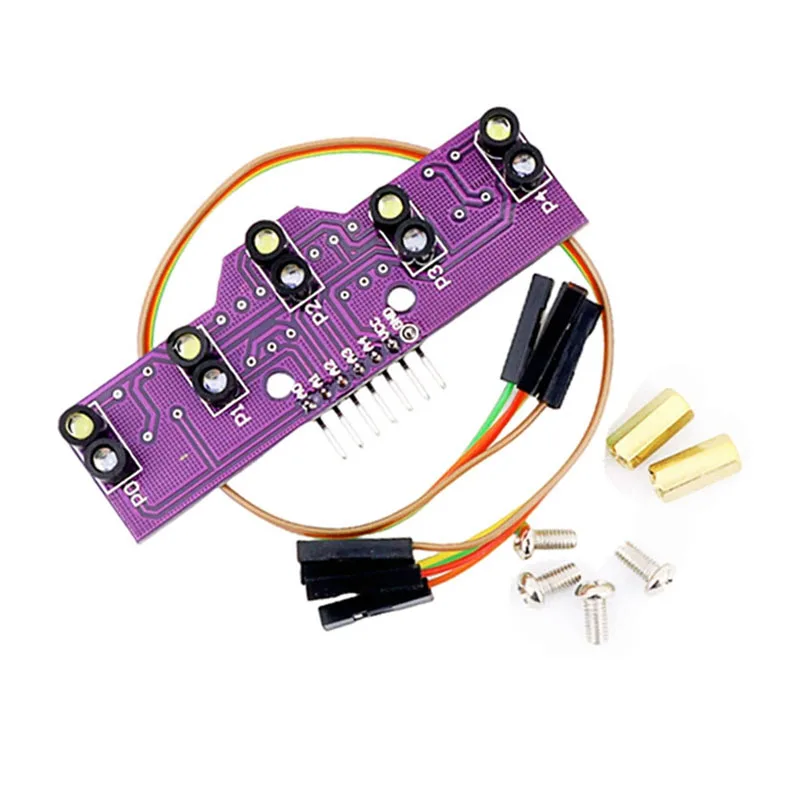Capteur suivi ligne 5 voies analogique pour robot tank RC