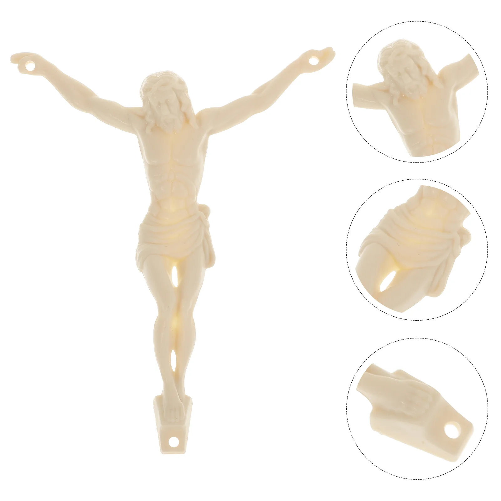 

Craft Jesus Sculpture DIY Wall Cross Crucifix Jesus Sculpture Home Decor