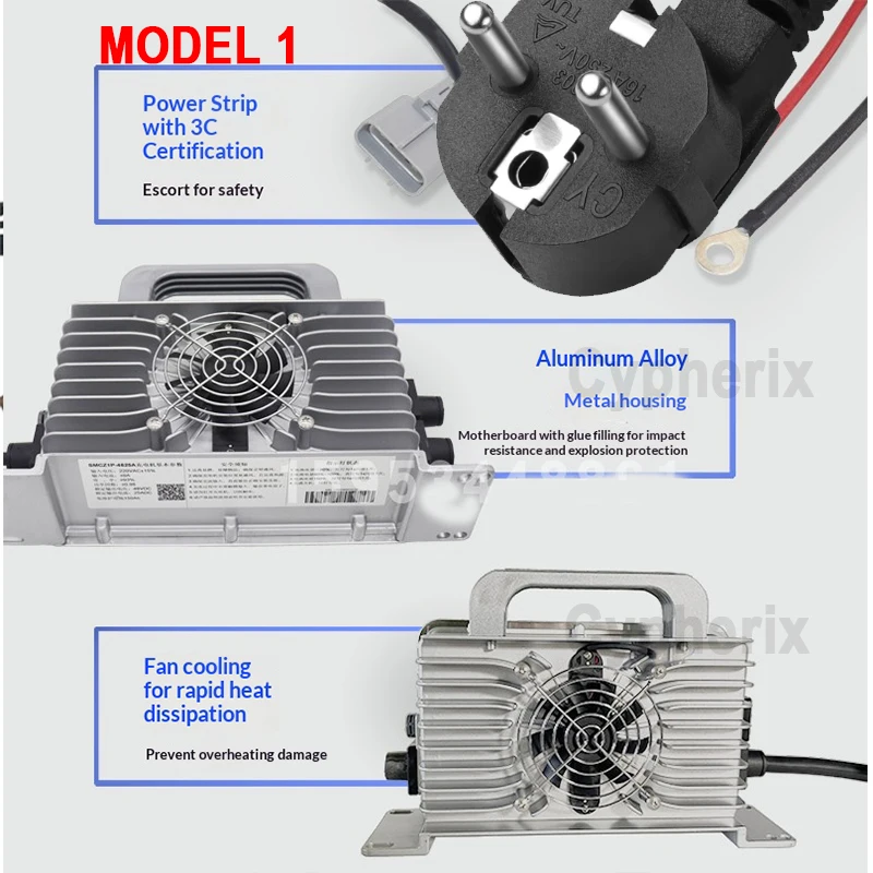 IP67 방수 72V 30A 60V 25A 48V 35A 36V 20A 18A 리튬 배터리 충전기 (Lifepo4 58.4V 58.8V 84V 87.6V 71.4V 67.2V PFC 지원)