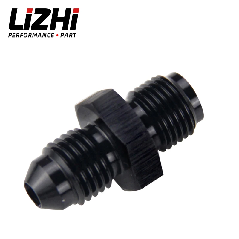 1st-racing GT35 Turbo Oil Feed Fitting - 7/16-24 To AN4 With 2mm Restrictor