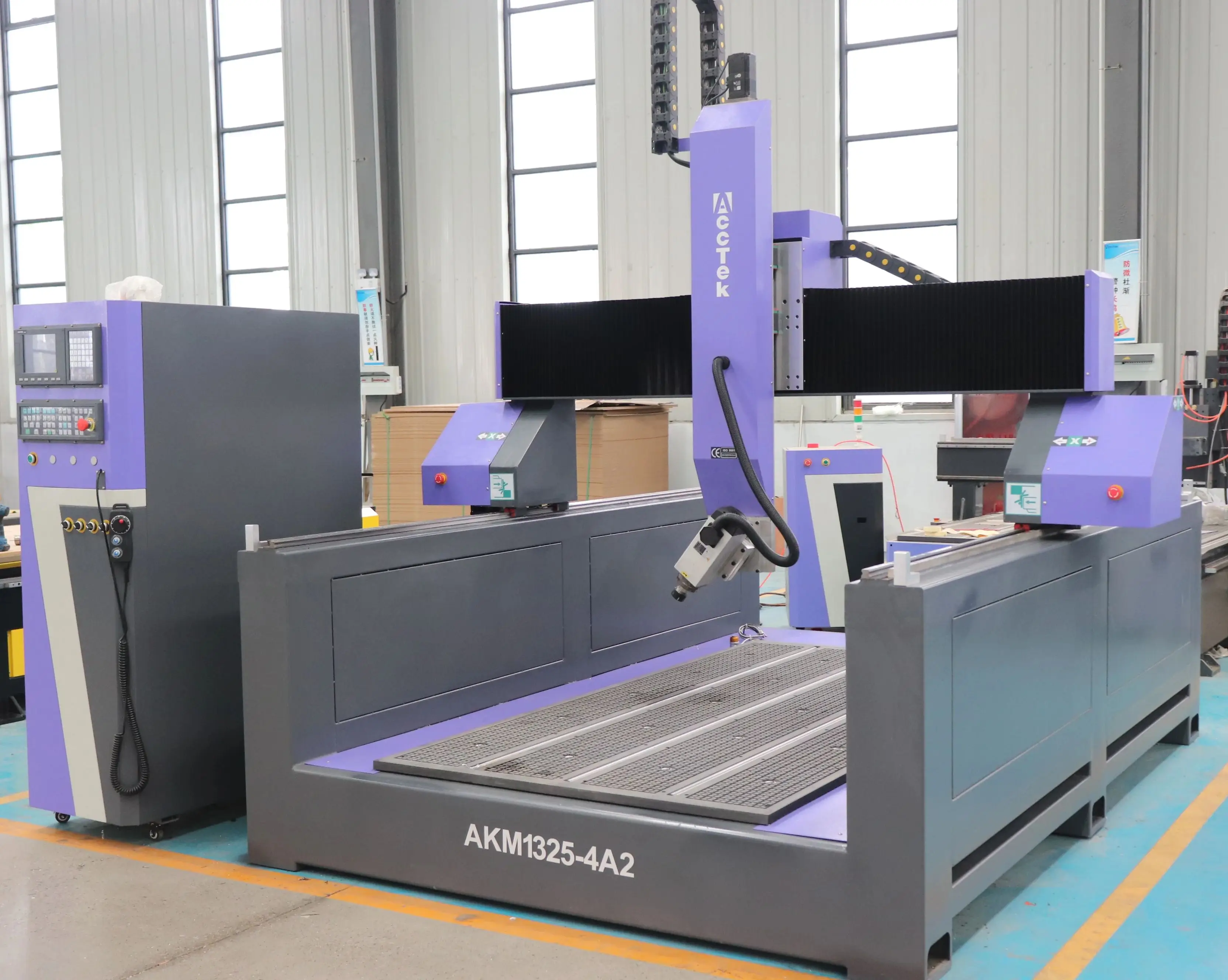 

1300X2500mm 4 Axis CNC Router 3D Woodworking Machine Furniture Cabinet Cutting Engraving Wood Carving MDF Acrylic