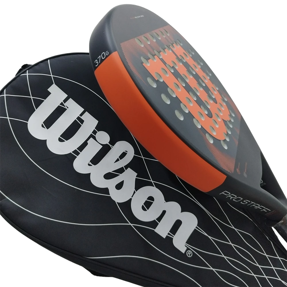 Professional Paddle Racket Soft EVA Face Tennis Racket With Padel Bag Cover Full Carbon Padel Tennis Raquete