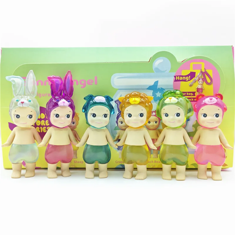 thumbnail image 1 of Caja ciega de Sonny Angel: figuras de acción de Lying Hippers, lindo juguete sorpresa misterioso, modelo de anime, muñeca, regalos de Navidad para niños, 1 of 5
