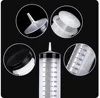 1ML-550ML 30/50cm1M Hose Pet Feeding Large Capacity Syringes Measuring Washable Plastic Injector Reusable Pump Nutrient Syringe 3