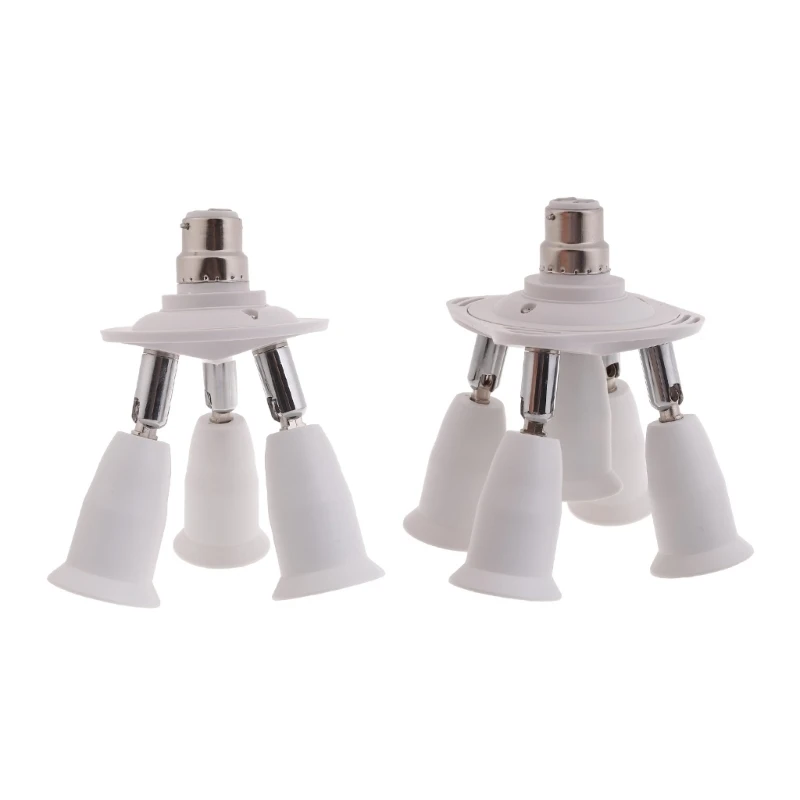 

E27 LED Bulb Lamp Holder 3 in 1/5 in 1 E27 Base Socket Splitter LED Lamp Socket