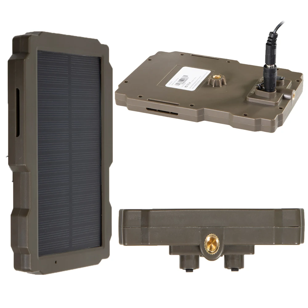 Solar Battery Charger Solar Panel Trail Camera Power Supply Charger Battery for Suntek 9V HC900 HC801 HC700 HC550 HC300 Series solar battery charger