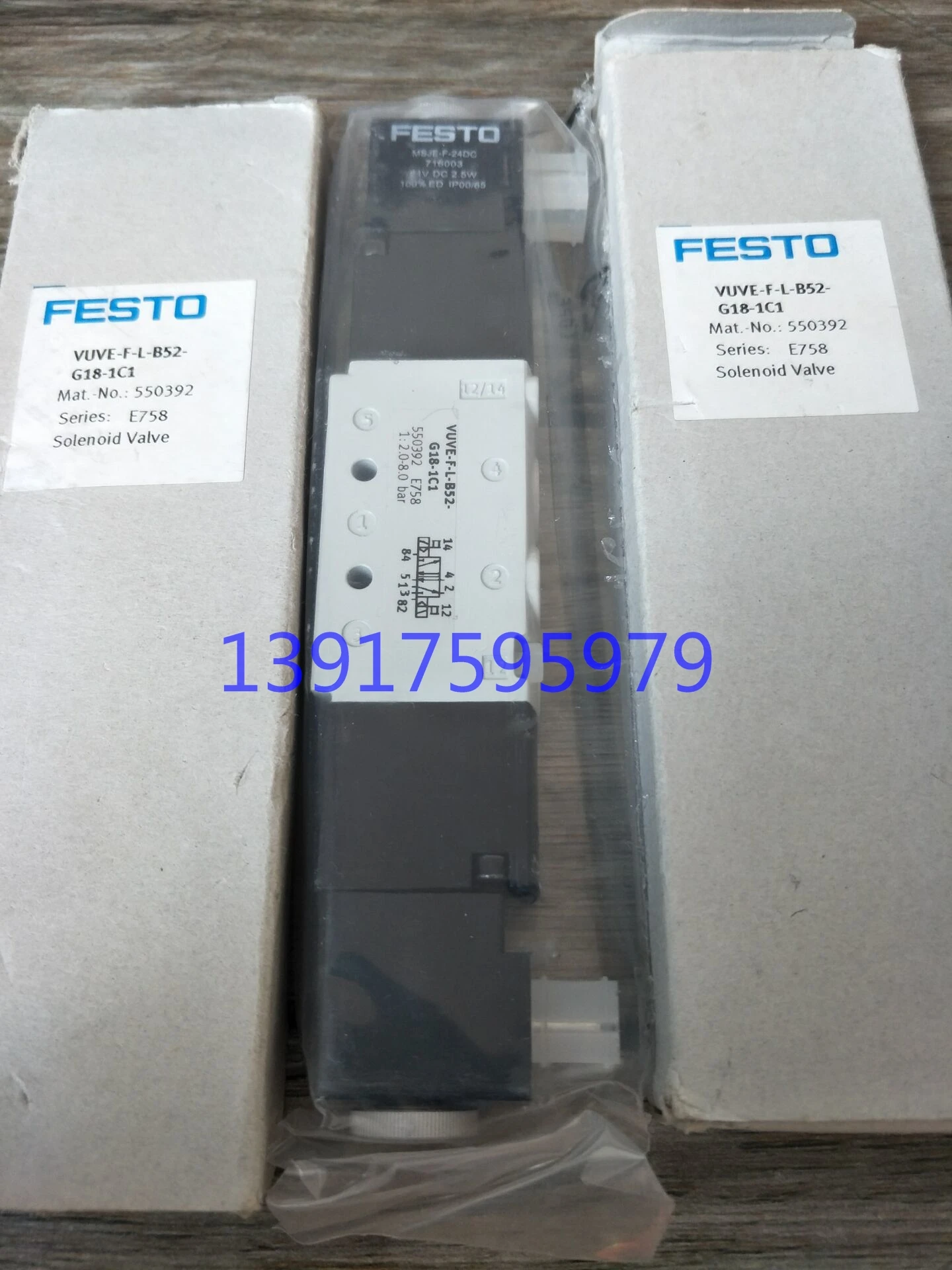 

Festo FESTO Solenoid Valve 15151002 VUVE-F-LP-B52-G18-1C1 Original In Stock