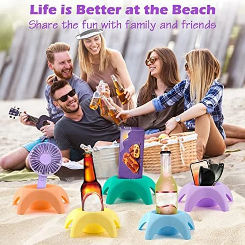 Strand urlaub Essentials Ersatzteile Strand becher halter, Sand untersetzer, Strand reise Essentials für Frauen