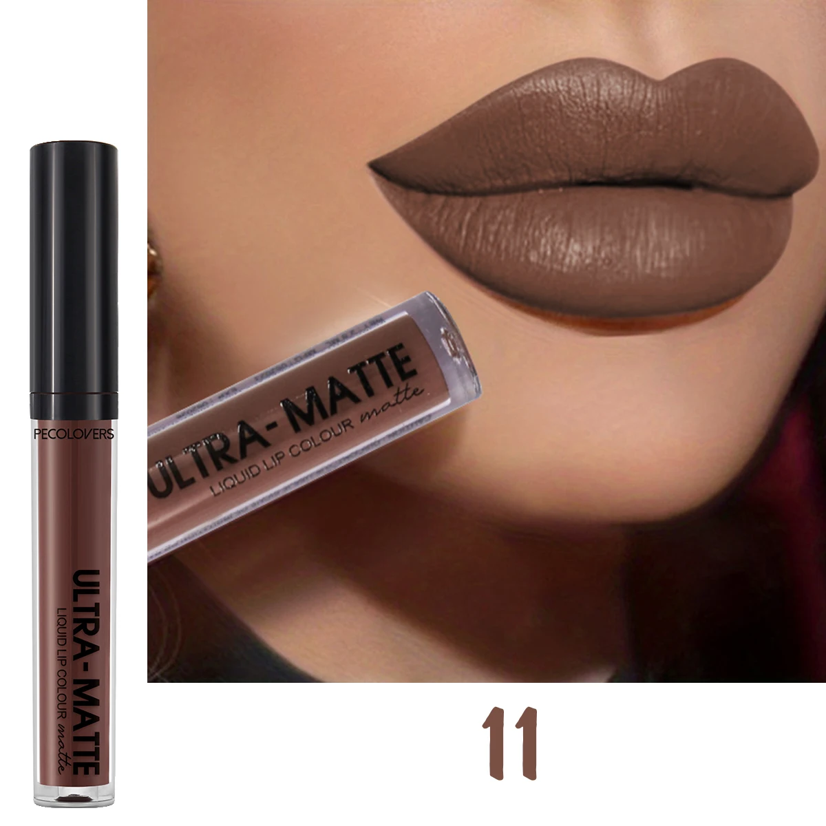 1PC Matte, Velvet, Light, Soft, Not Easy To Fade, Easy To Remove Makeup, Lipstick and Lip Glaze, Create Perfect Daily Makeup