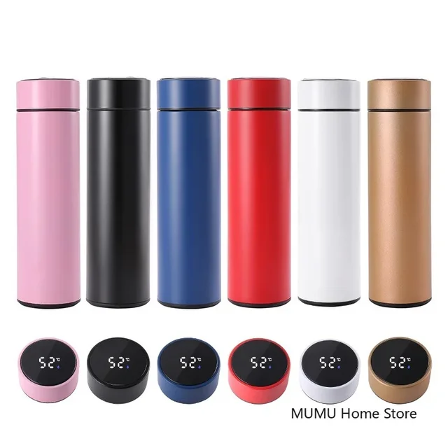500ML Intelligent Temperature Thermos Bottle 3