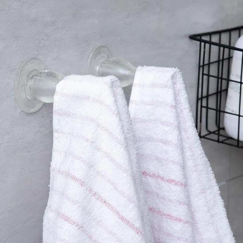 Baby Safety PVC Door Suction Suction Type Silent Bathroom Rubber Door Bumper Top Anti-collision Device Punch-free Stopper