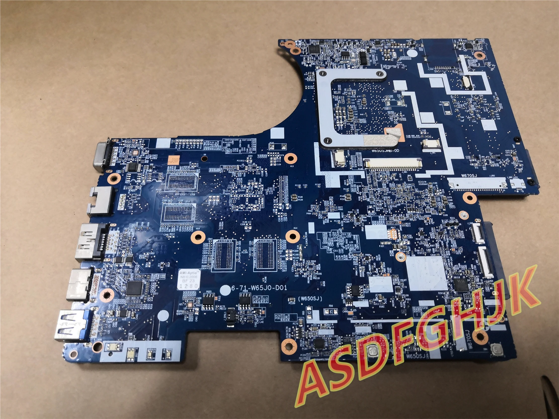 

6-71-W65J0-D01 6-77-W650SZ0U-D01 6-71-W65J0-D02 для материнской платы ноутбука Hasee CW65S W650SJ K650D 100% Полная работа