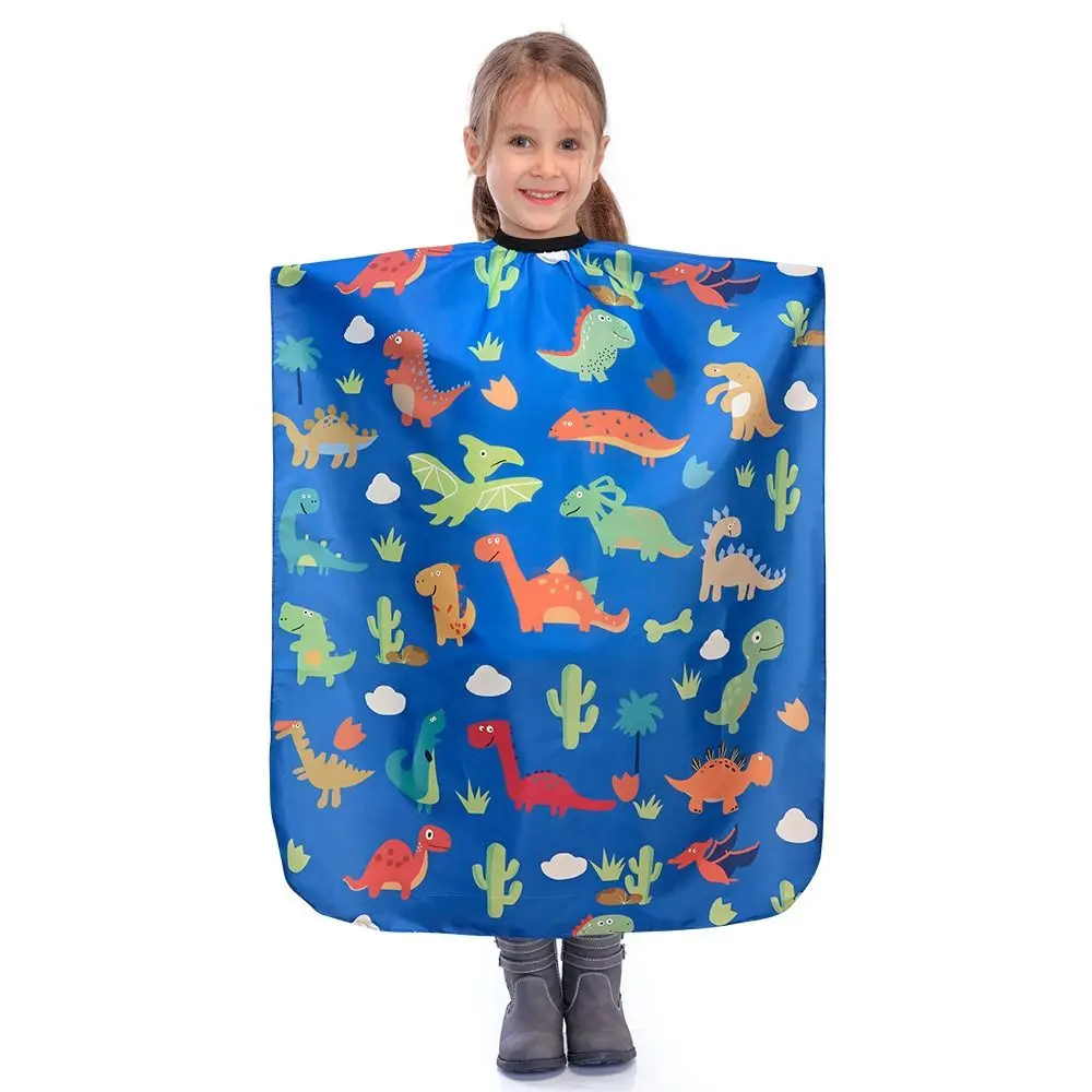 Accessories Professional Kids Barber Cape Durable Cute Hair Cutting Cape Waterproof Hairdressing Salon