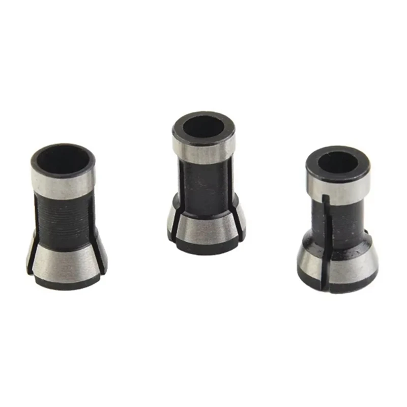 Electric Router Milling Cutter Collet Chuck M15 Screw Nut For Trimming Engraving Machines 4Pcs/Set 6Mm 8Mm 6.35Mm
