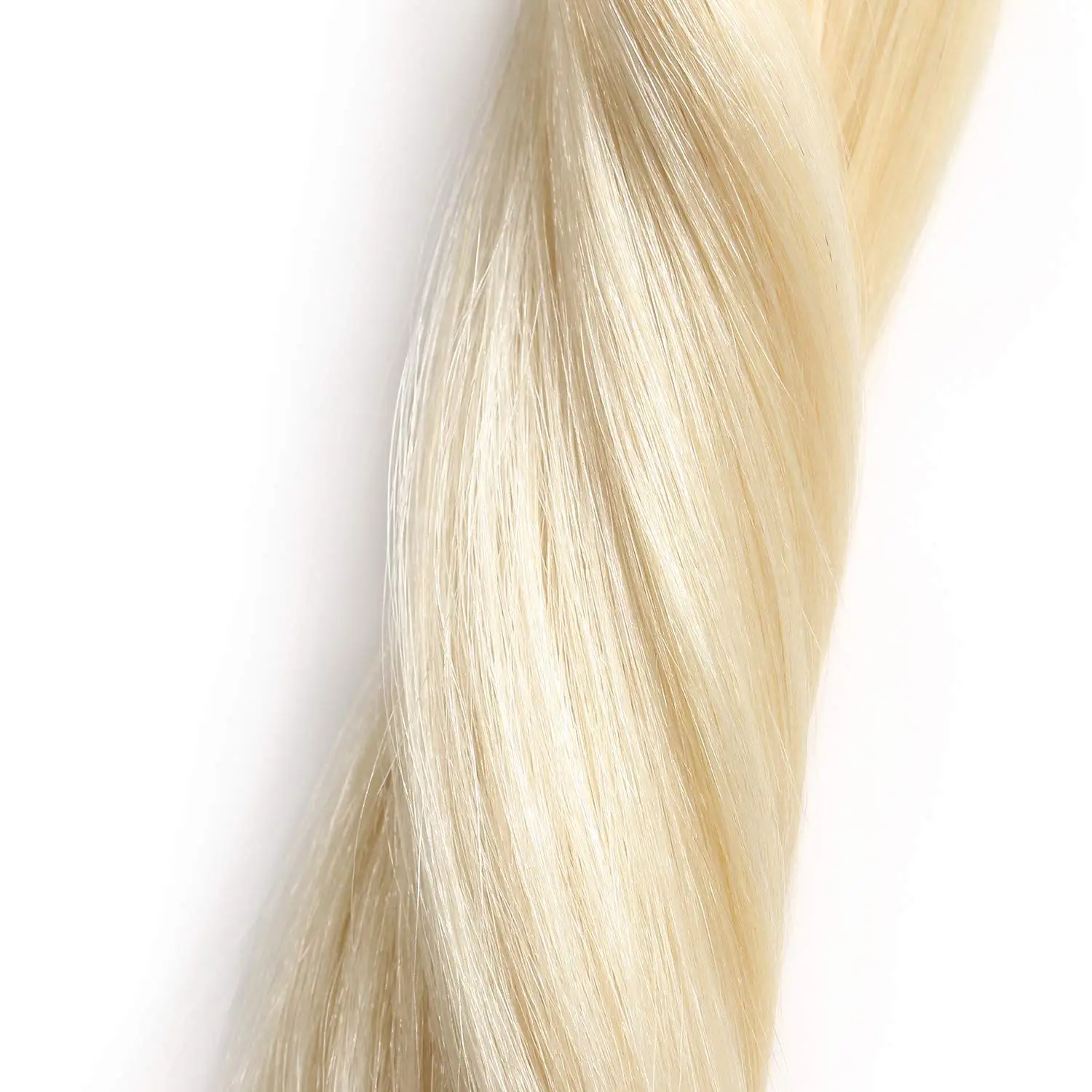 블랙 스타 실제 인모 7 ° 팔레트 테스트 가닥 견본, 보철 링 컬러 샘플 확장, 중국산, 팩 당 55g, 30 팩