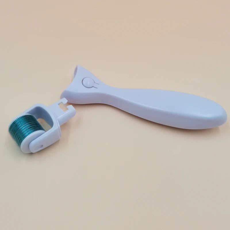 Beard Derma Roller Drs 600 Micro Needle Dermaroller System Repalcement Head Per Face Mts Mesoterapia Cura Della Pelle Cuoio Capelluto Crescita Dei Cap