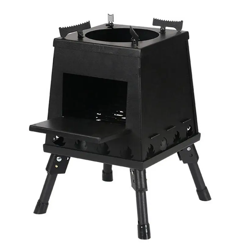 

Wood Stoves For Camping Outdoor Foldable Cooking Stove Charcoal High Efficiency Camp Stove For Outdoor Camping Hiking