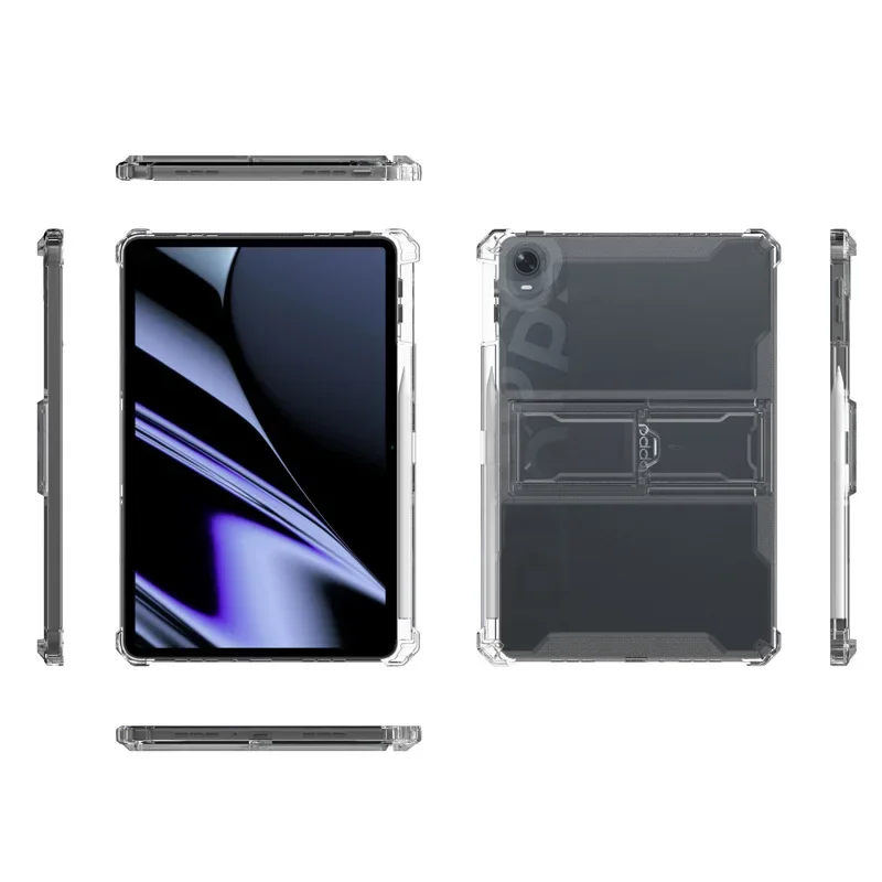 11.4-Inch Tablet Stand Cover with Pencil Holder and Air-Bags Protection