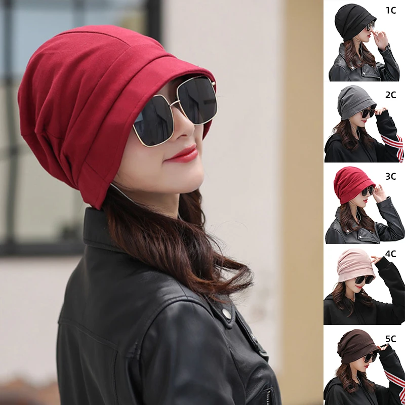 

Women Fashion Bucket Hat Fisherman Protection Hats Winter Warm Thick Bonnet Panama Fisherman Slouchy Red Skull Beanie Cap