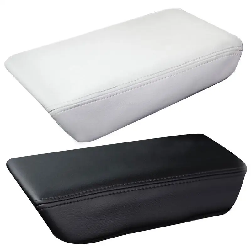 

Car Armrest Box Protective Cover Waterproof Teslaes Model Center Armrest Lid Pu Leather Control Armrest Interior Accessories