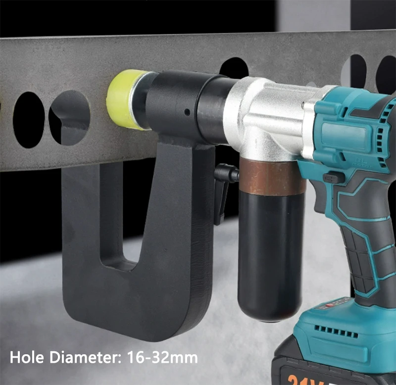 Electric Hydraulic Steel Plate Hole Opener Angle Steel/Channel Steel Hole Opening Machine MZS-32B Portable Punching Machine
