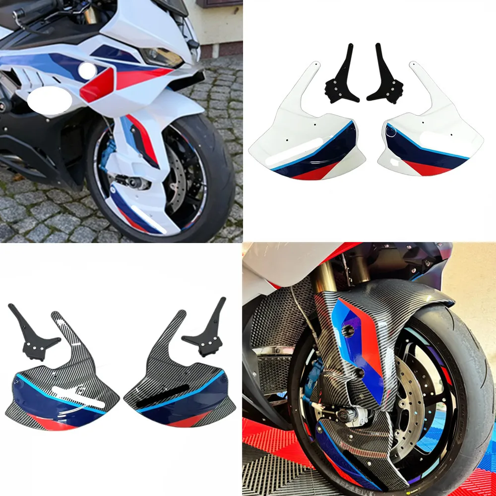 BMW M1000RR S1000R 2021+ S1000RR 2019-2025 오토바이 프론트 머드가드, 프론트 범퍼 브레이크 커버, 머드가드 화이트 페어링 키트