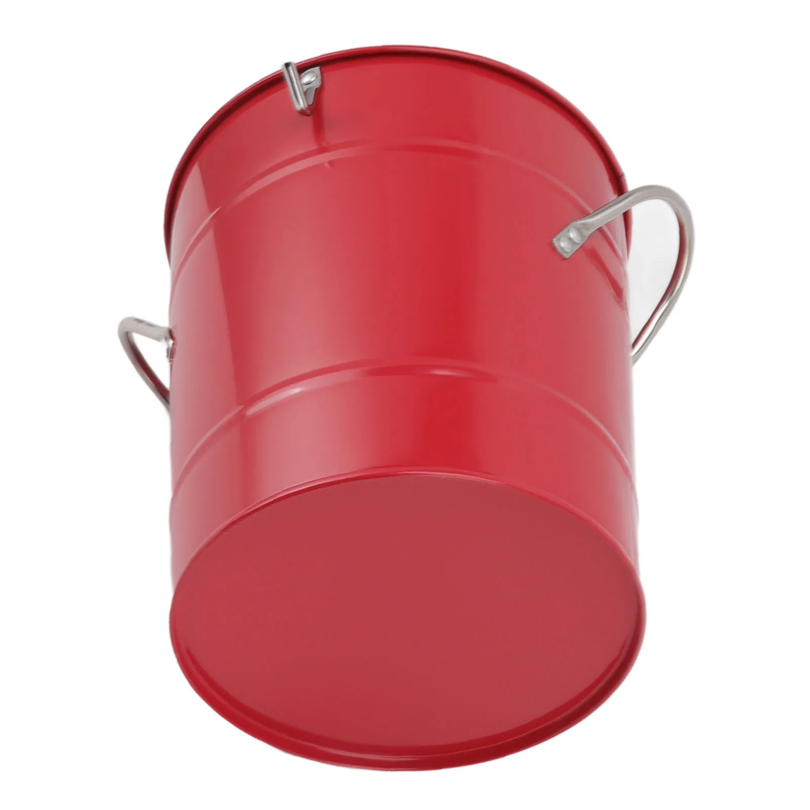 Ice Bucket with Ice Shovel Galvanized Sheet Plastic Beer Chiller Bin for Bar Home Outdoor Picnic