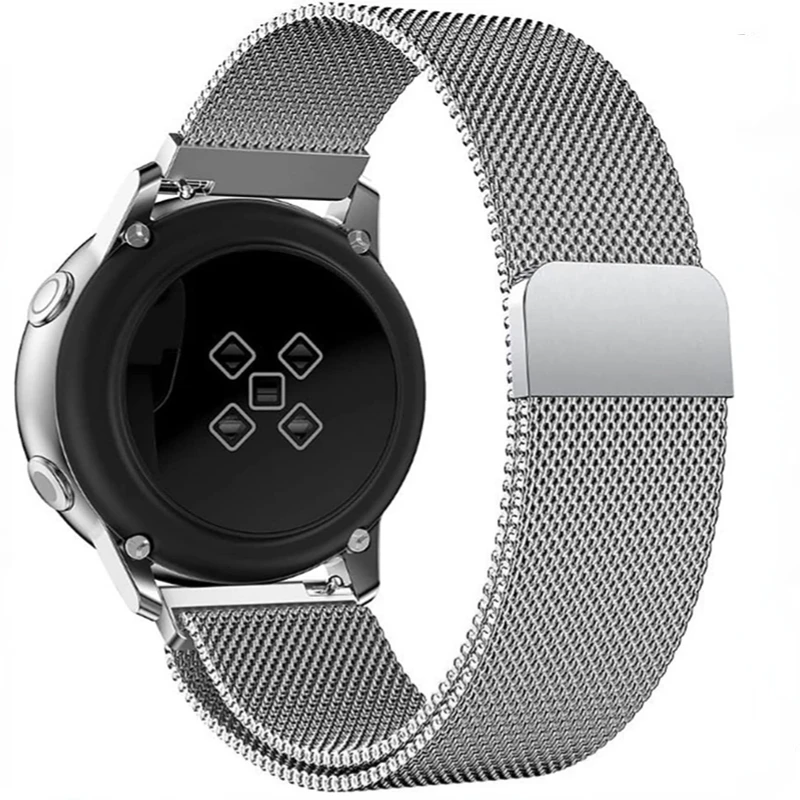 Elegant Milanese Loop Metal Bracelet Band – Premium Adjustable Strap