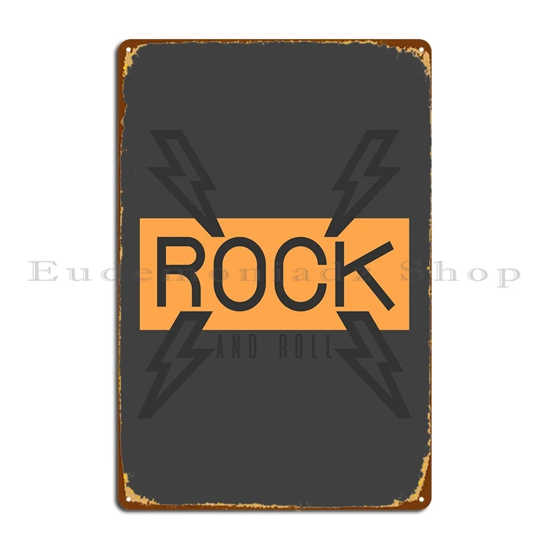 Hard Rock Music Poster Metal Sign Wall Decor Targhe Funny Garage Tin Sign Poster