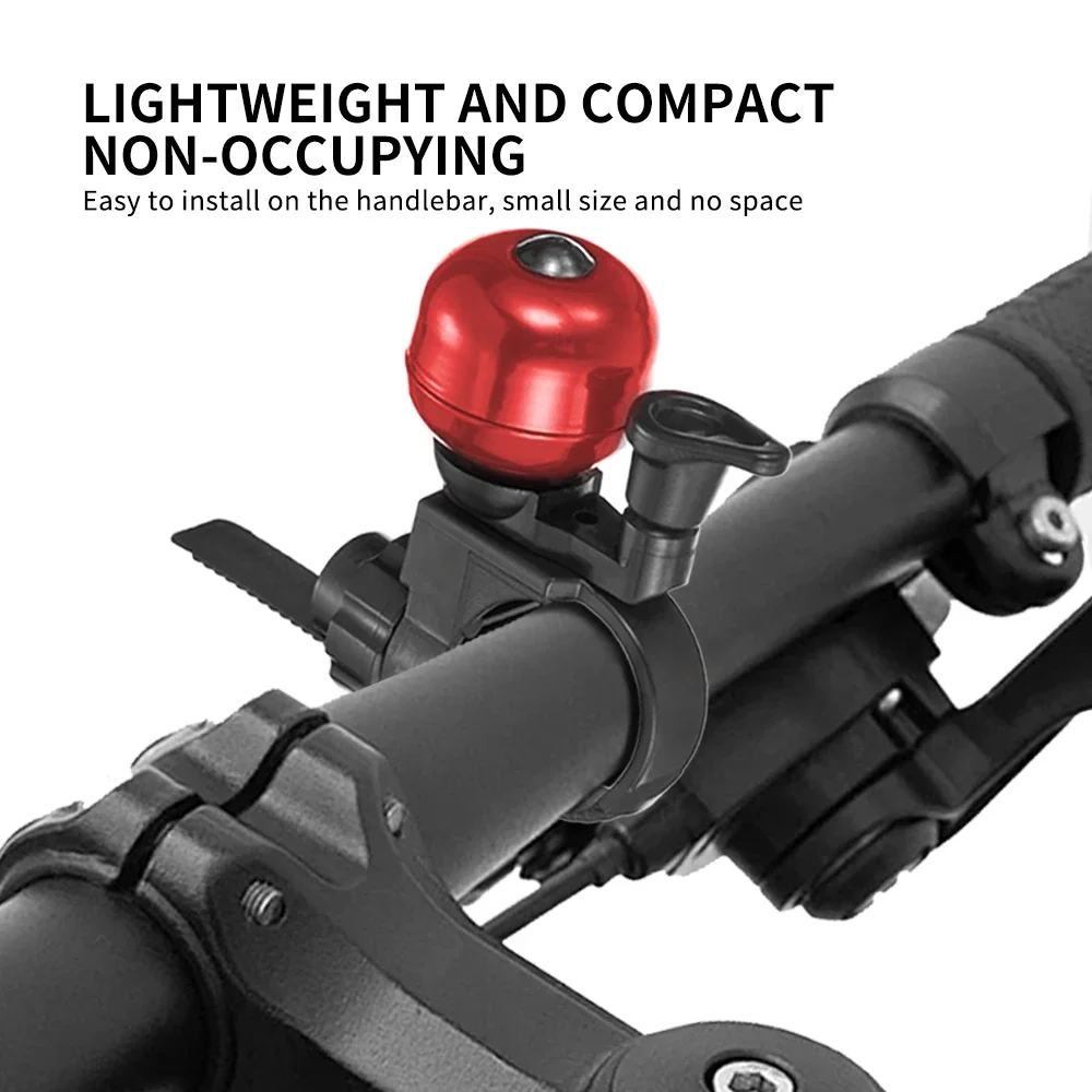 Bicycle Bell Handlebar Mountain Bike Aluminium Alloy Mini Bell Safety Warning Pick Strike Horn Scooter Road MTB Accessories VXM bicycle bell bicycle accessories bicycle horn mountain bike bell