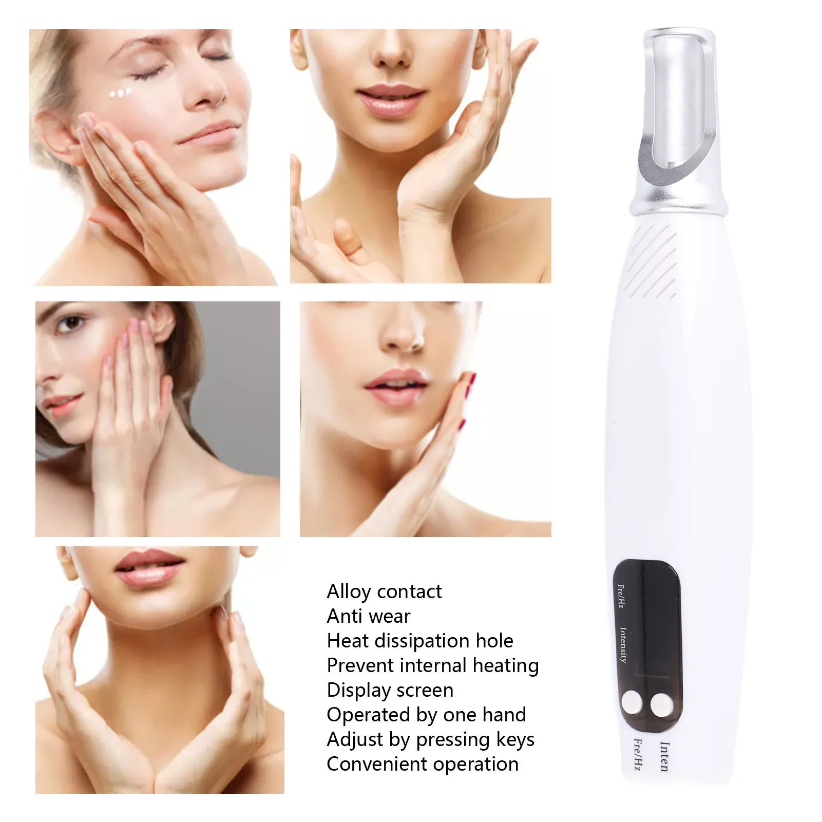 Red Lighting Tattoo Remove Pen Red Lighting Spot Pen Reduce Freckles Nevus Remove Tattoo Electric Spot Remover Beauty Pen 4