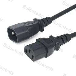 Universal IEC C14 to C13 Power Cord Cable - Multiple Lengths - 1.5M