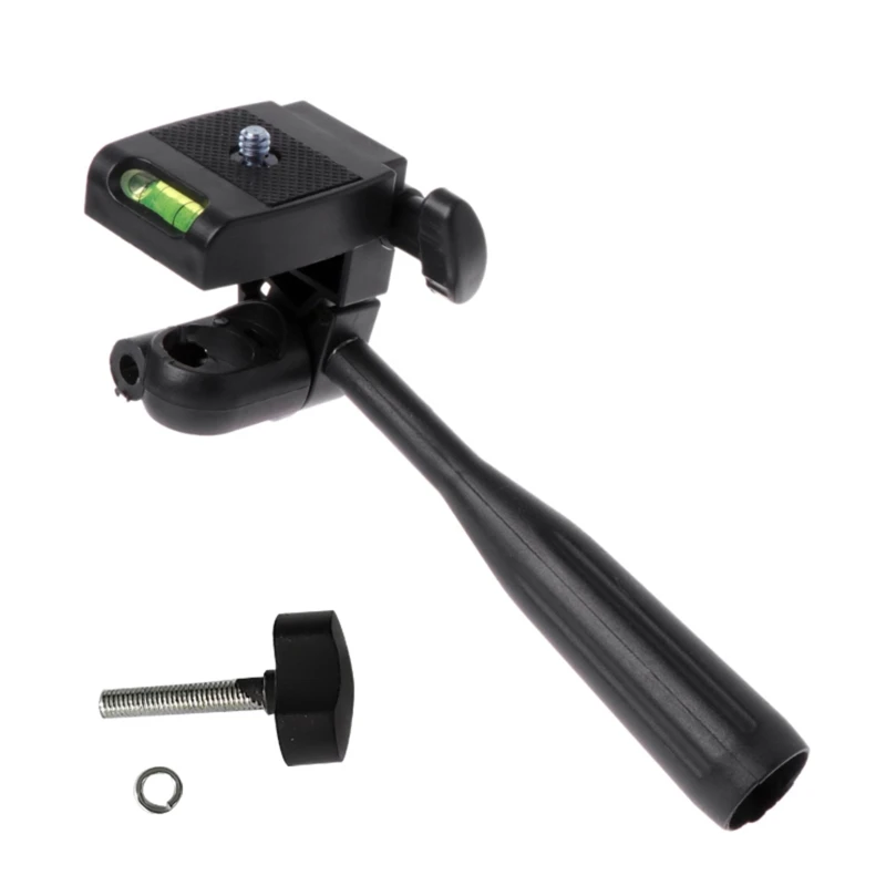 

Level Meter Plate Tripod for Head Plastic Adapter Accessory With Arm Brack
